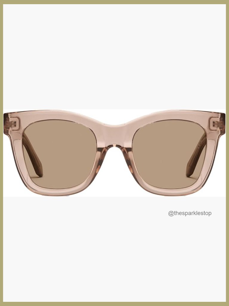 Polarized Square Sunglasses With Uv Protection, Plastic Frames